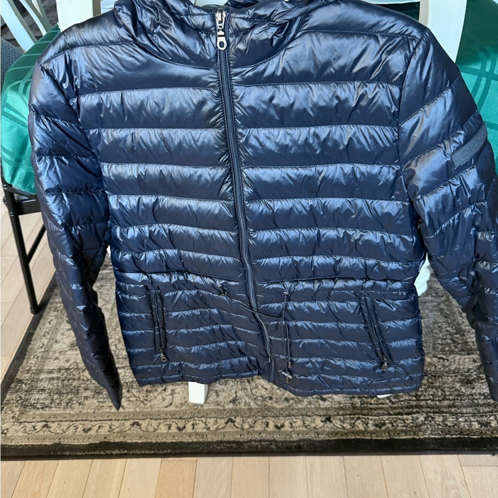DKNY  Navy Puffer Jacket